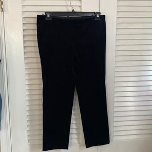 And Taylor ankle pants size 8 black soul velvet